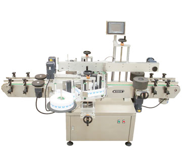 錐形瓶定位貼標簽機 