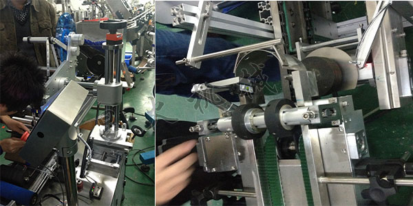 星火全自動調味品貼標機細節圖