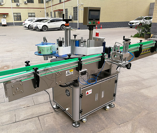 南京星火智能化全自動貼標(biāo)機展示