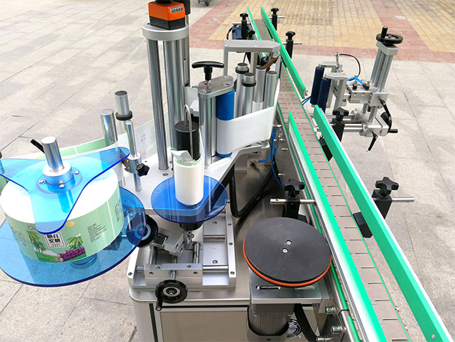 全自動貼標機械設備展示