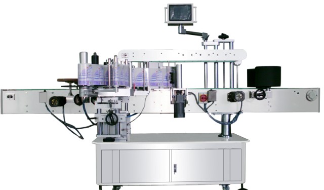 全自動雙側定位貼標一體機 